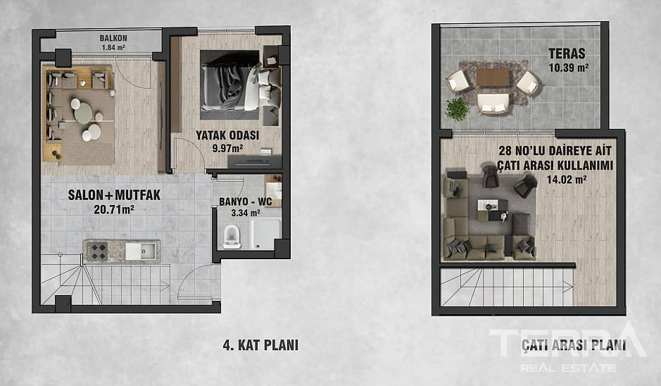 Central Apartments for Sale in Çankaya, Ankara, Turkey - 116037