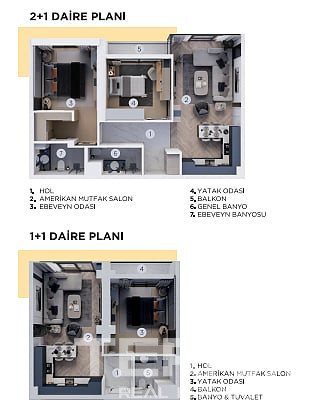 Apartments for Sale in Çankaya, Ankara, Turkey - 116080
