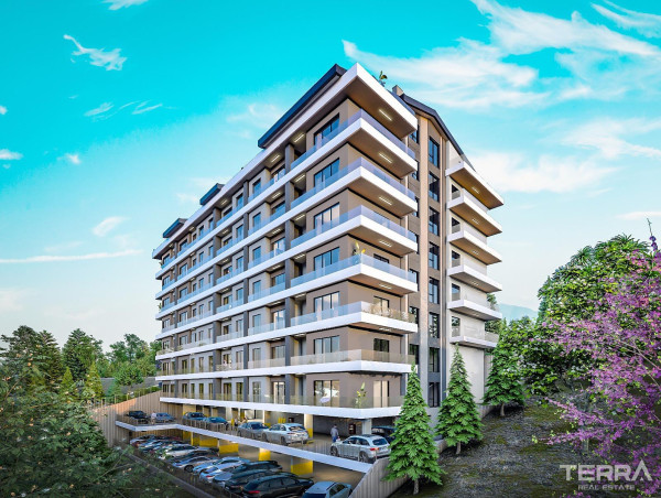Forest and City View Apartments for Sale in Ankara, Çankaya