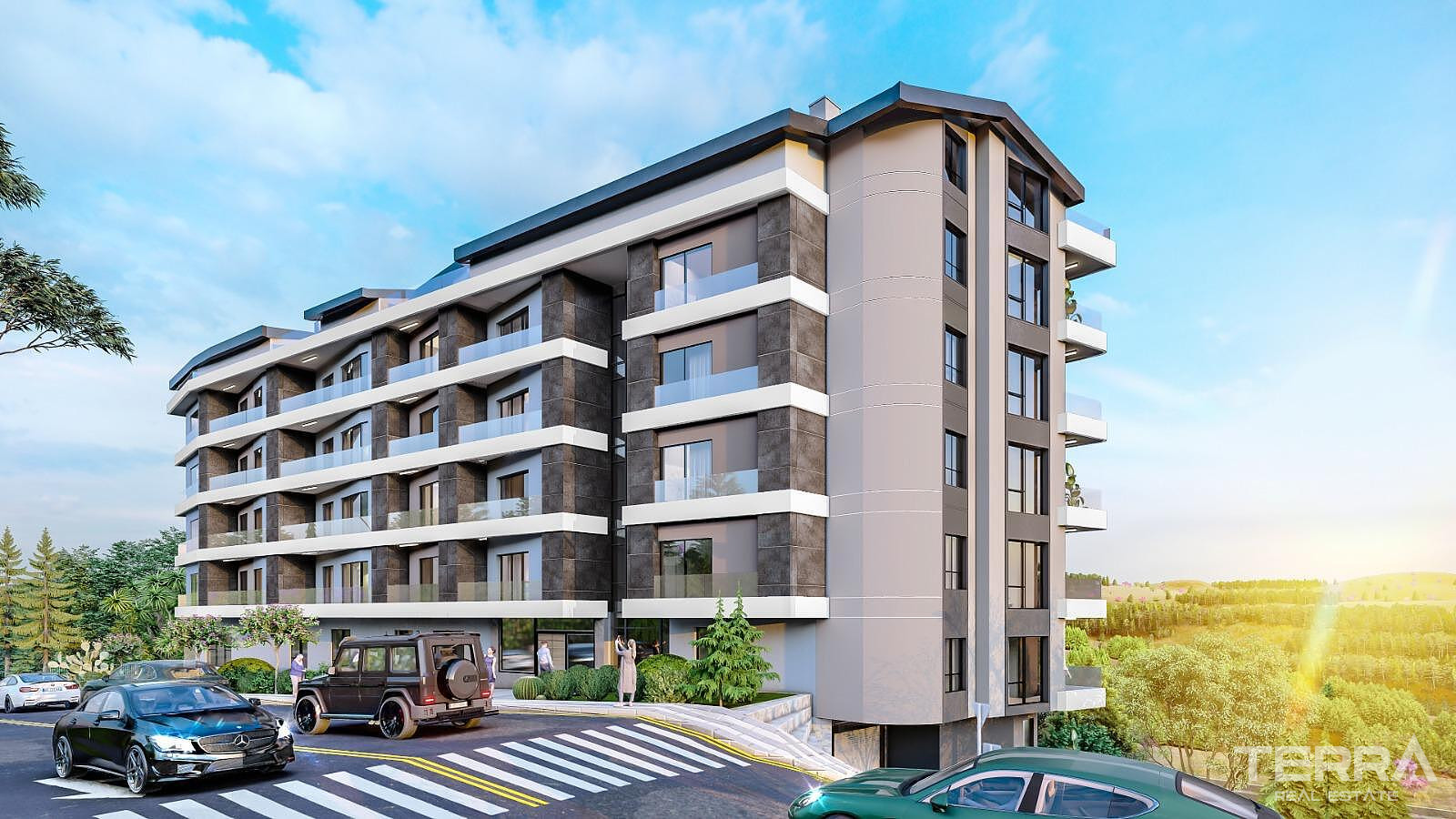 Forest and City View Apartments for Sale in Ankara, Çankaya - 116085