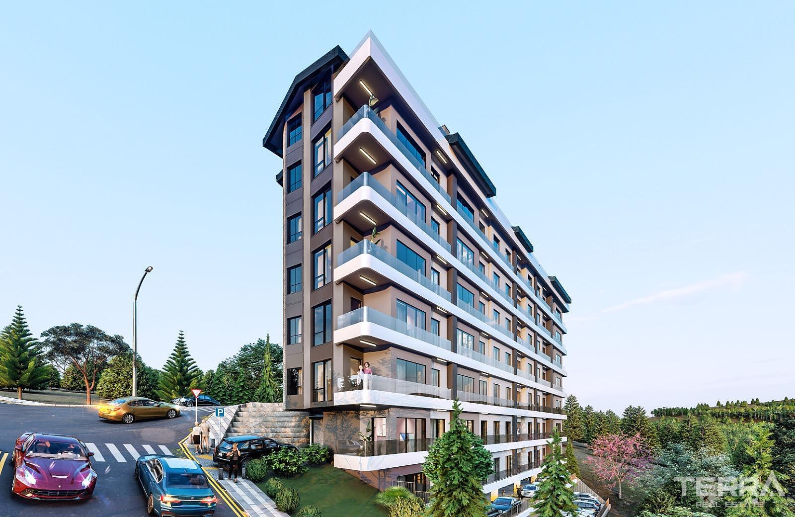 Forest and City View Apartments for Sale in Ankara, Çankaya - 116087