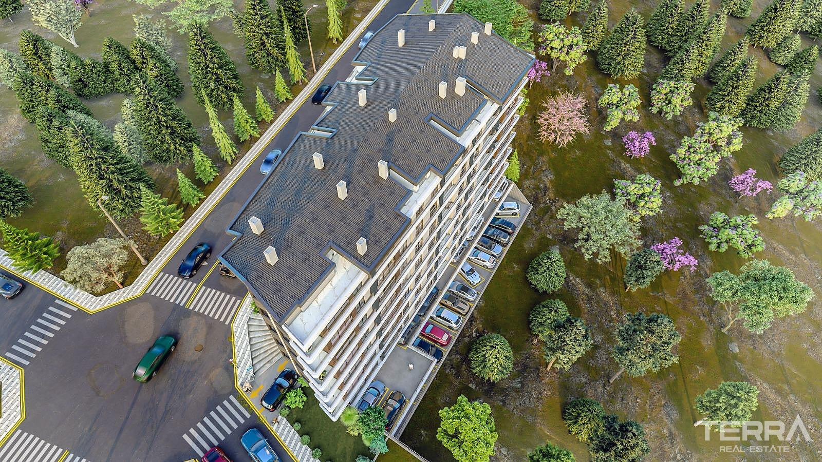 Forest and City View Apartments for Sale in Ankara, Çankaya - 116090