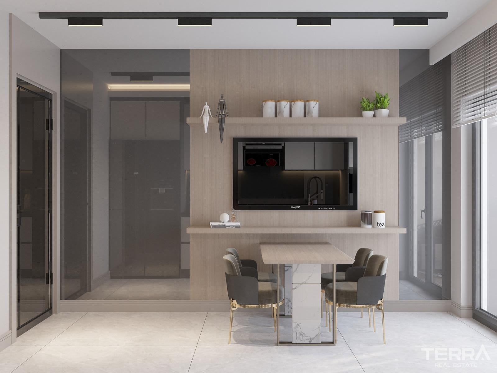 Forest and City View Apartments for Sale in Ankara, Çankaya - 116093