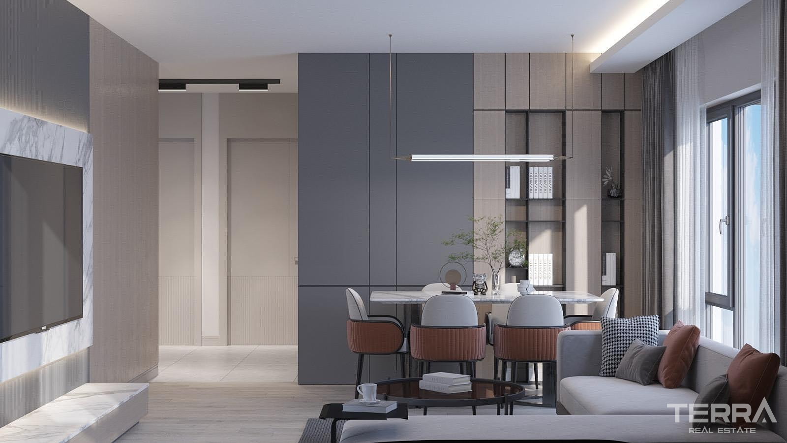 Forest and City View Apartments for Sale in Ankara, Çankaya - 116094