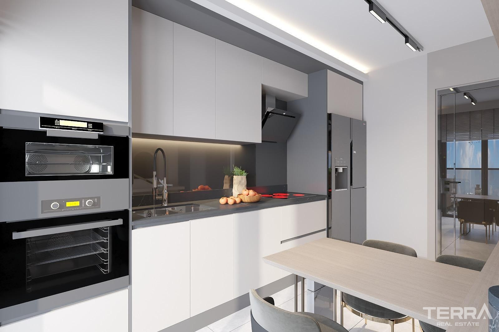 Forest and City View Apartments for Sale in Ankara, Çankaya - 116095