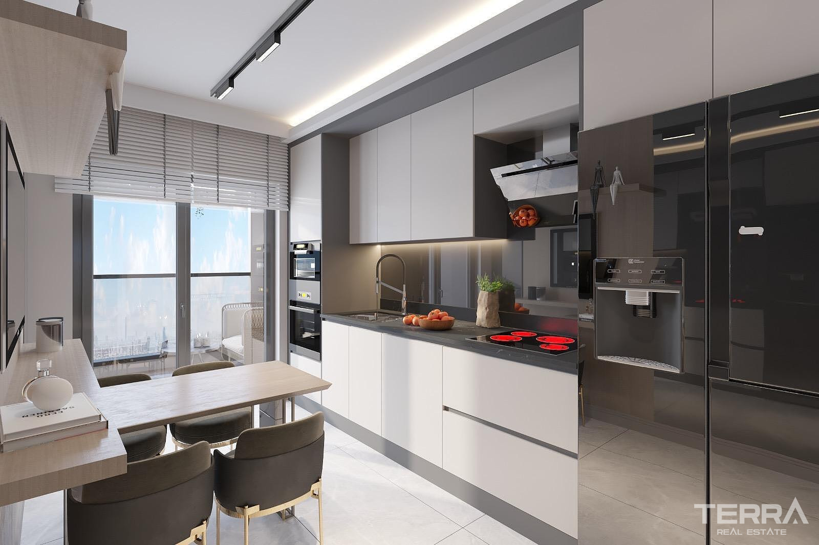 Forest and City View Apartments for Sale in Ankara, Çankaya - 116097