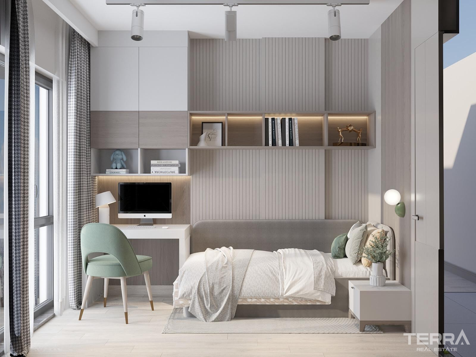 Forest and City View Apartments for Sale in Ankara, Çankaya - 116101