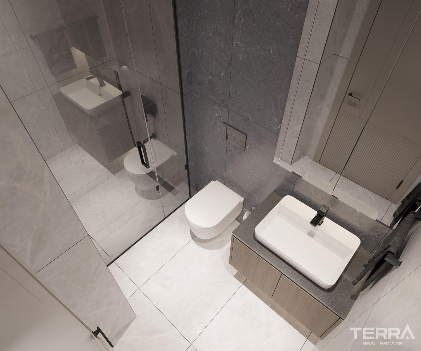 Forest and City View Apartments for Sale in Ankara, Çankaya - 116104