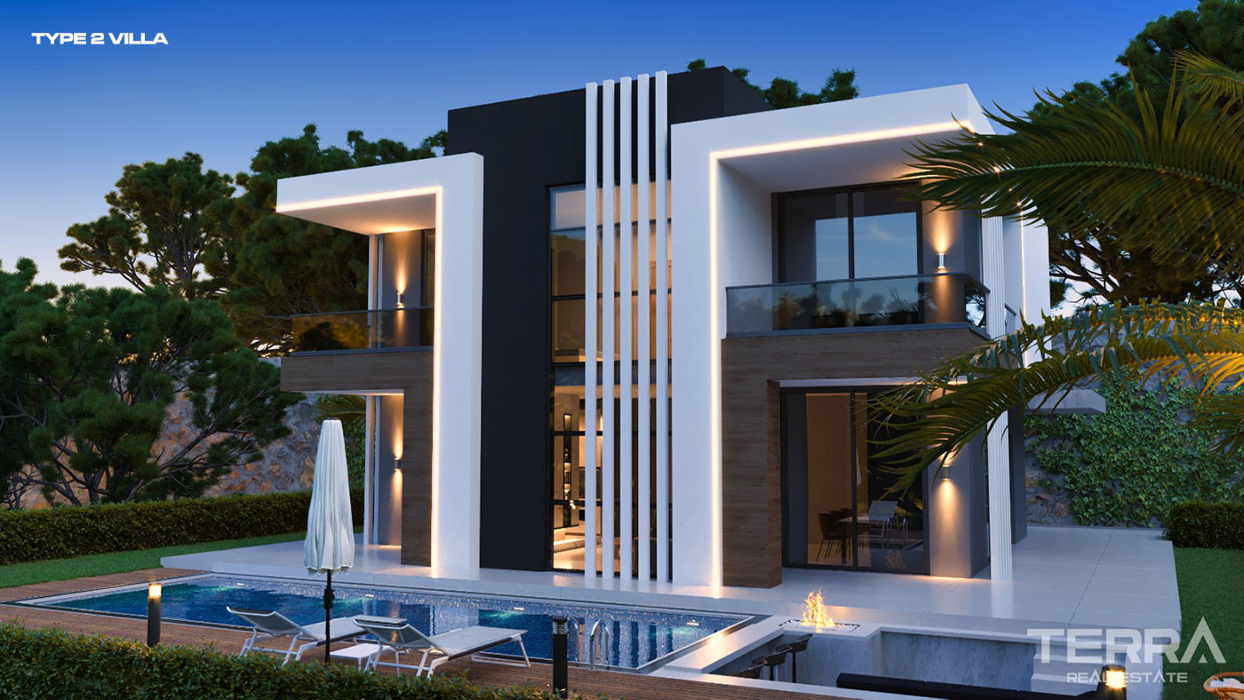 Sea View Villas for Sale in Kargıcak, Alanya, Turkey - 116210