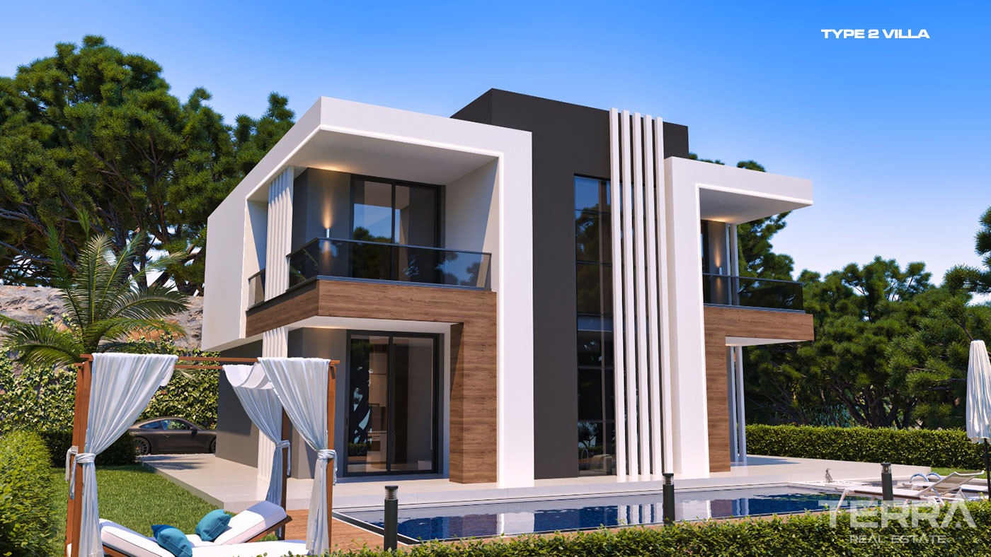 Sea View Villas for Sale in Kargıcak, Alanya, Turkey - 116211