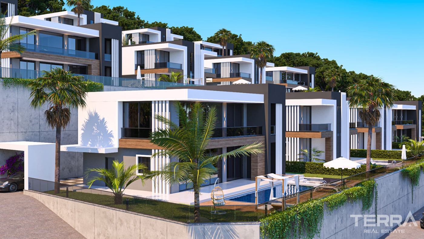 Sea View Villas for Sale in Kargıcak, Alanya, Turkey - 116212