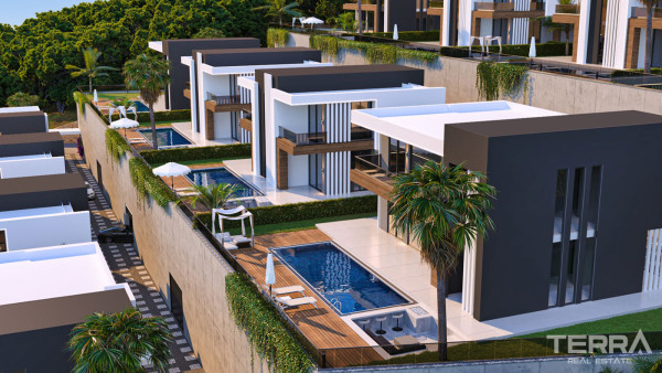Sea View Villas for Sale in Kargıcak, Alanya, Turkey