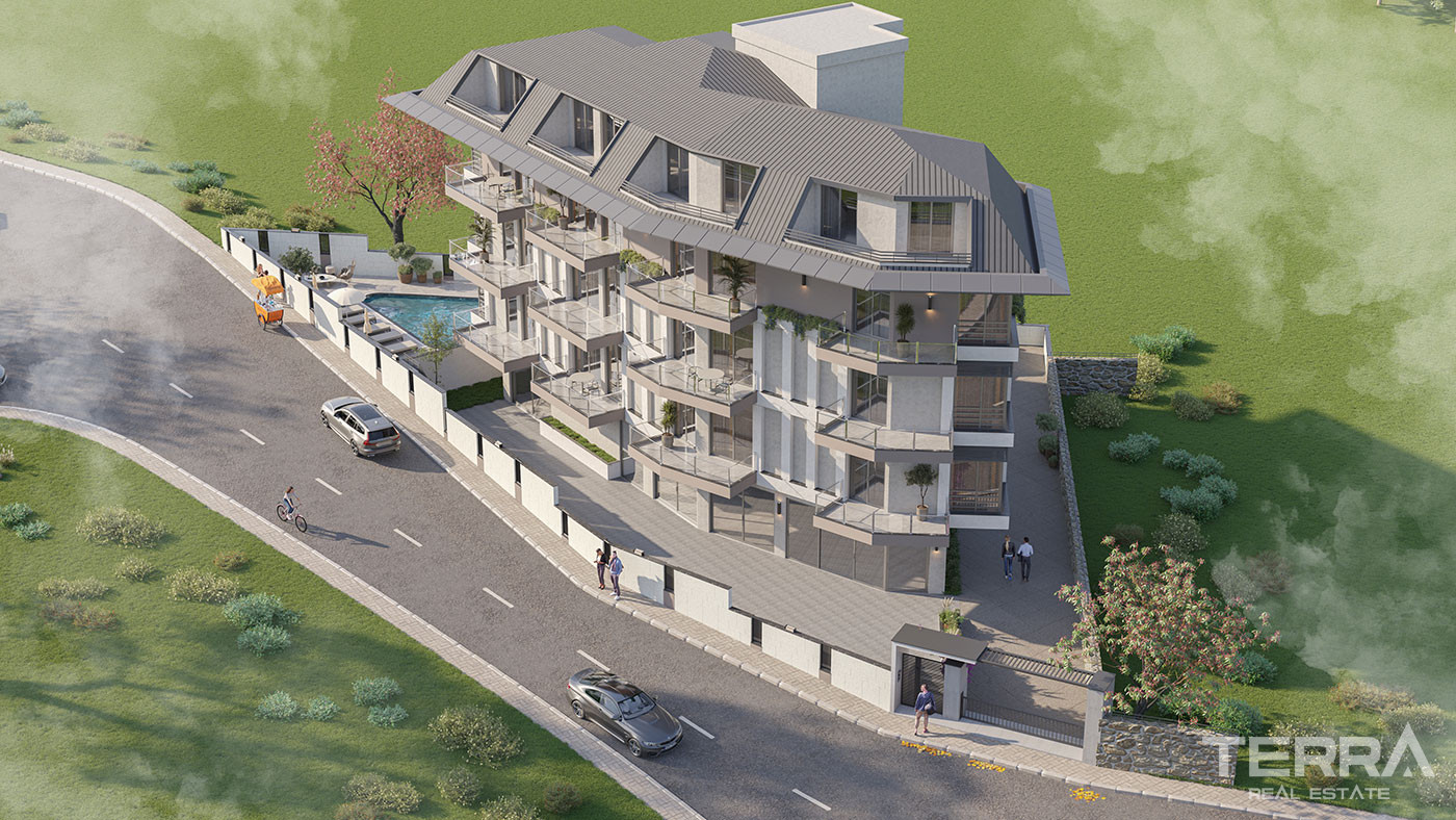 Sea-View Apartments for Sale near Cleopatra Beach, Alanya, Turkey - 116321