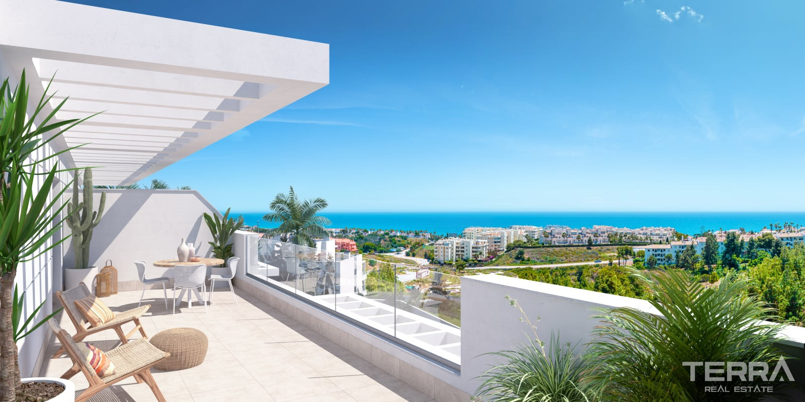 Sea View Apartments for Sale in Mijas, Costa del Sol, Spain - 116344