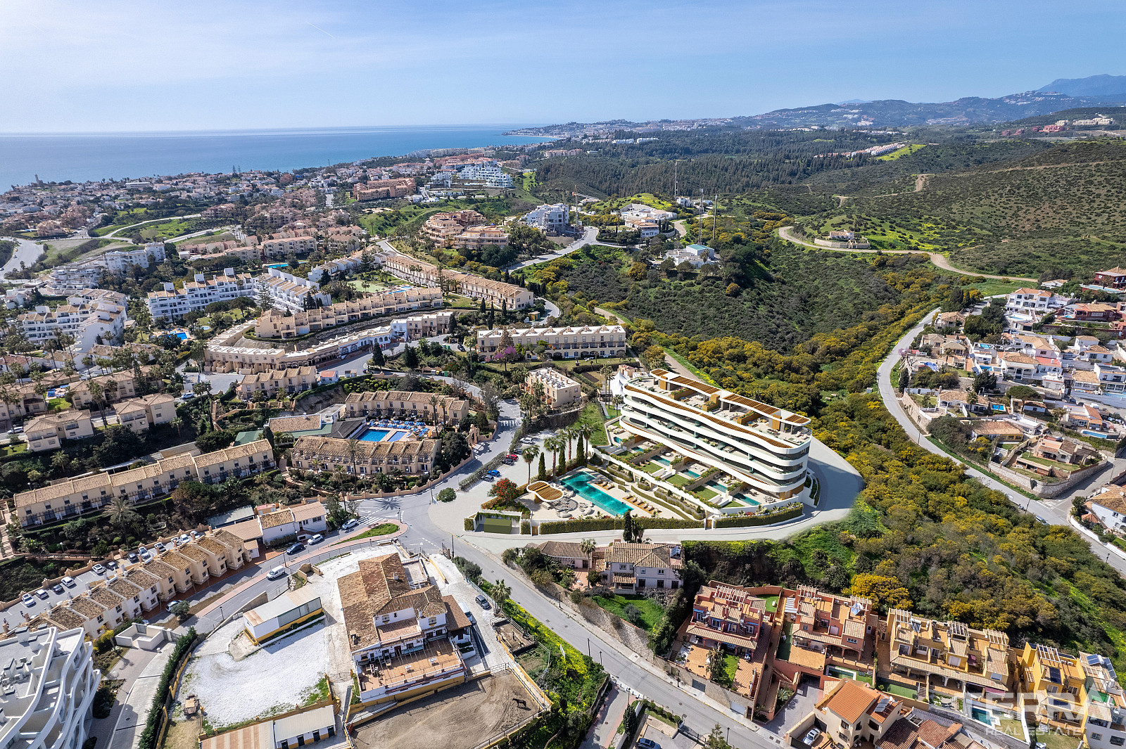 Mijas Costa'da Sahile Yakın Satılık Deniz Manzaralı Daireler - 116413