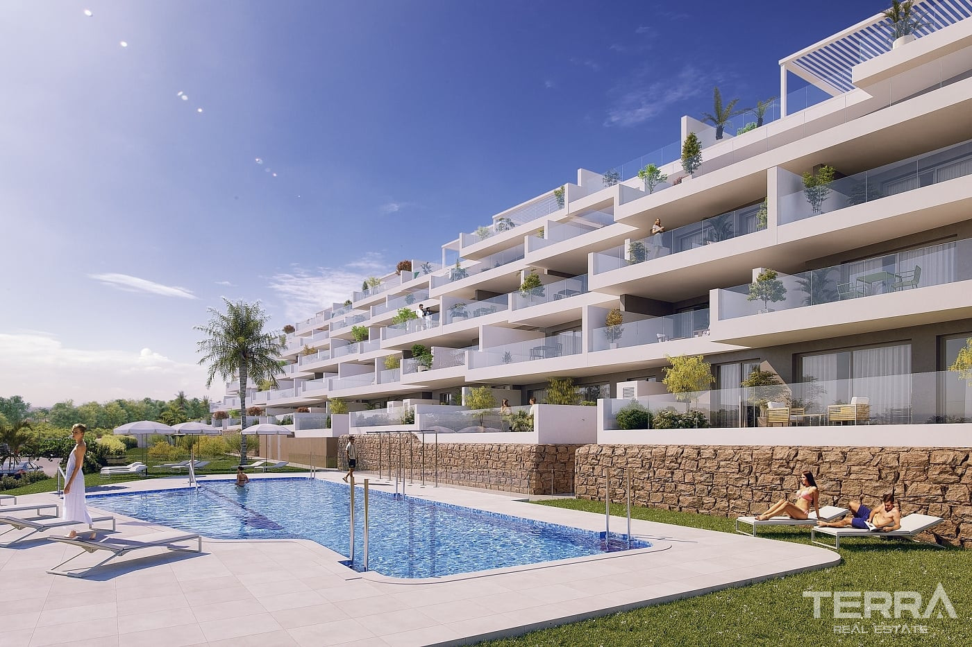 Manilva, Costa Del Sol'da Sahile Yakın Deniz Manzaralı Daireler - 116441