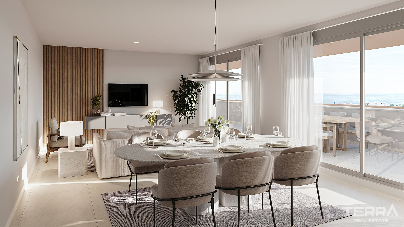 Costa Del Sol, Estepona Centro'da Satılık Deniz Manzaralı Daireler - 116566