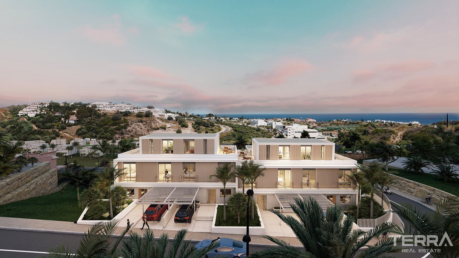 Semi-Detached Villas for Sale in Estepona, Costa del Sol - 116733