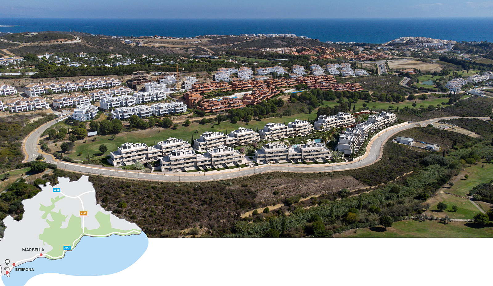 Golf View Apartments for Sale in Casares, Costa del Sol - 116930