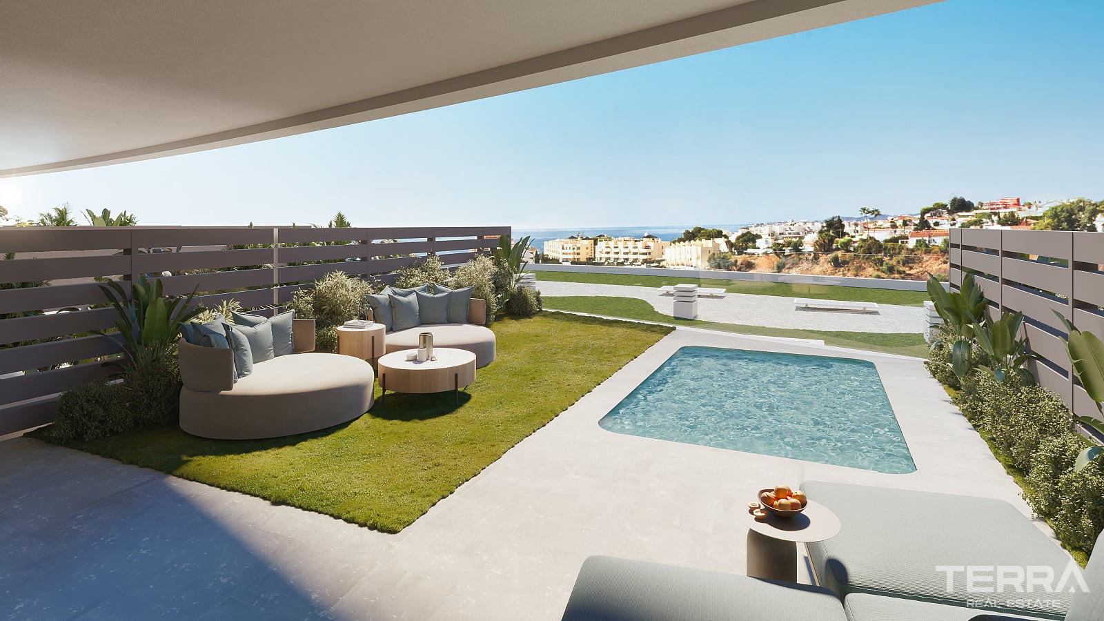 Sea View Townhouses for Sale in Fuengirola, Costa del Sol - 116985