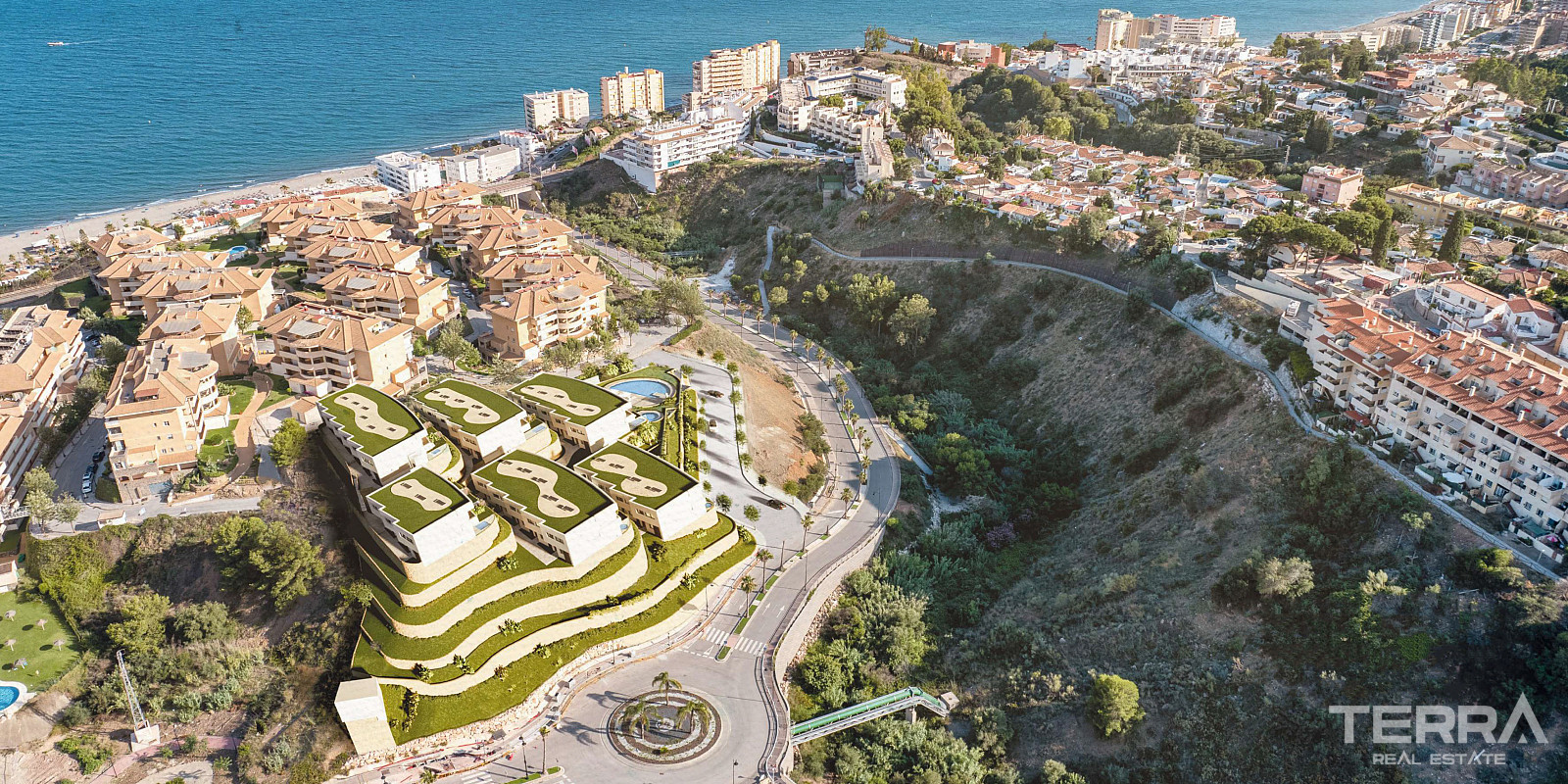 Sea View Townhouses for Sale in Fuengirola, Costa del Sol - 116987
