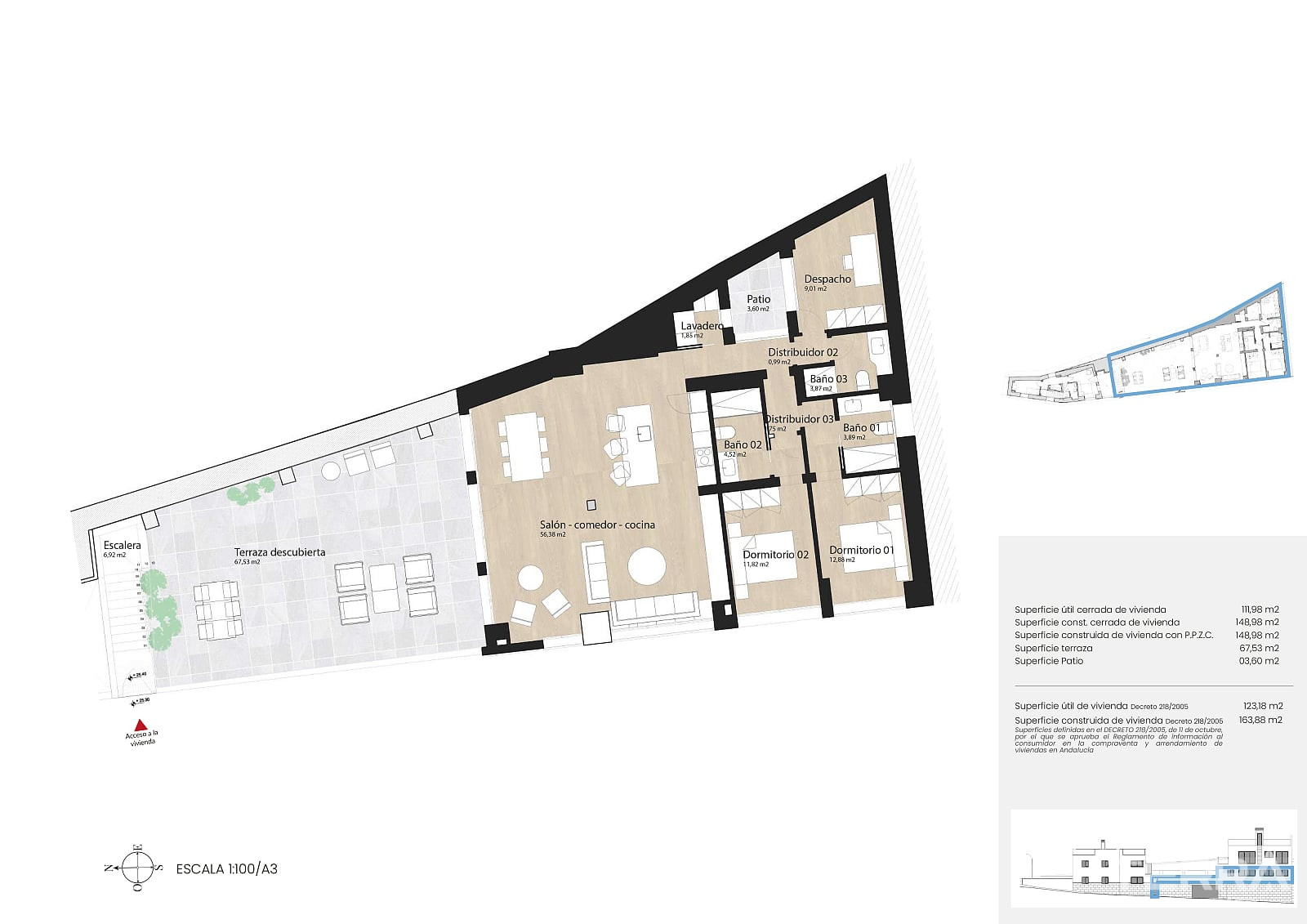Central Apartments for Sale in Málaga, Costa del Sol - 117066