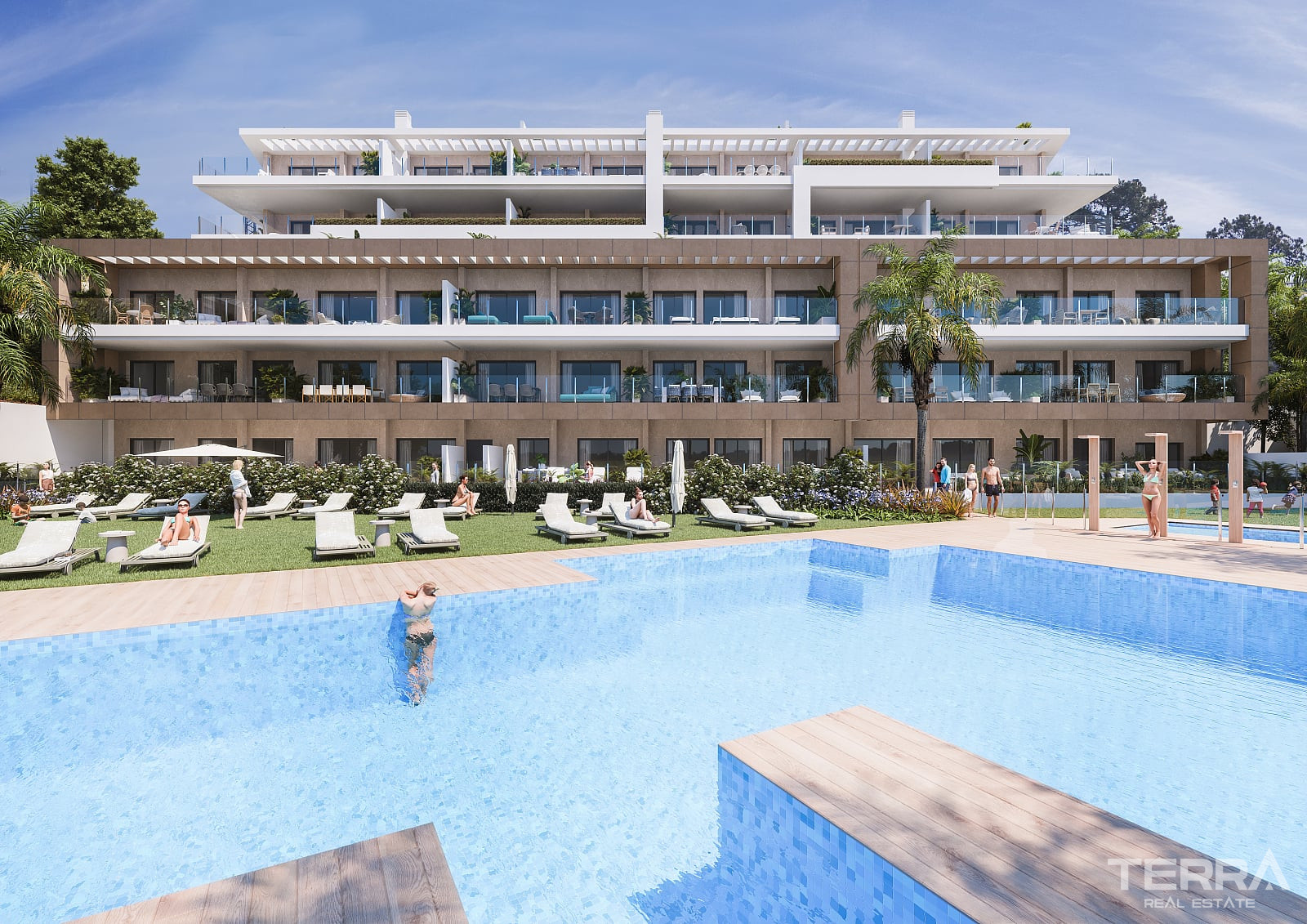 Estepona, Costa Del Sol'da Satılık Deniz Manzaralı Daireler - 117121