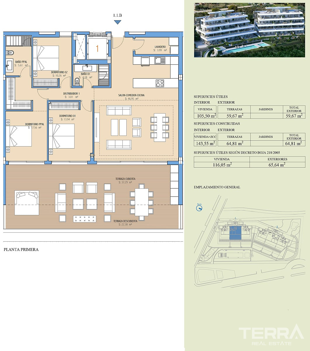Sea View Apartments for Sale in Estepona, Costa del Sol - 117141