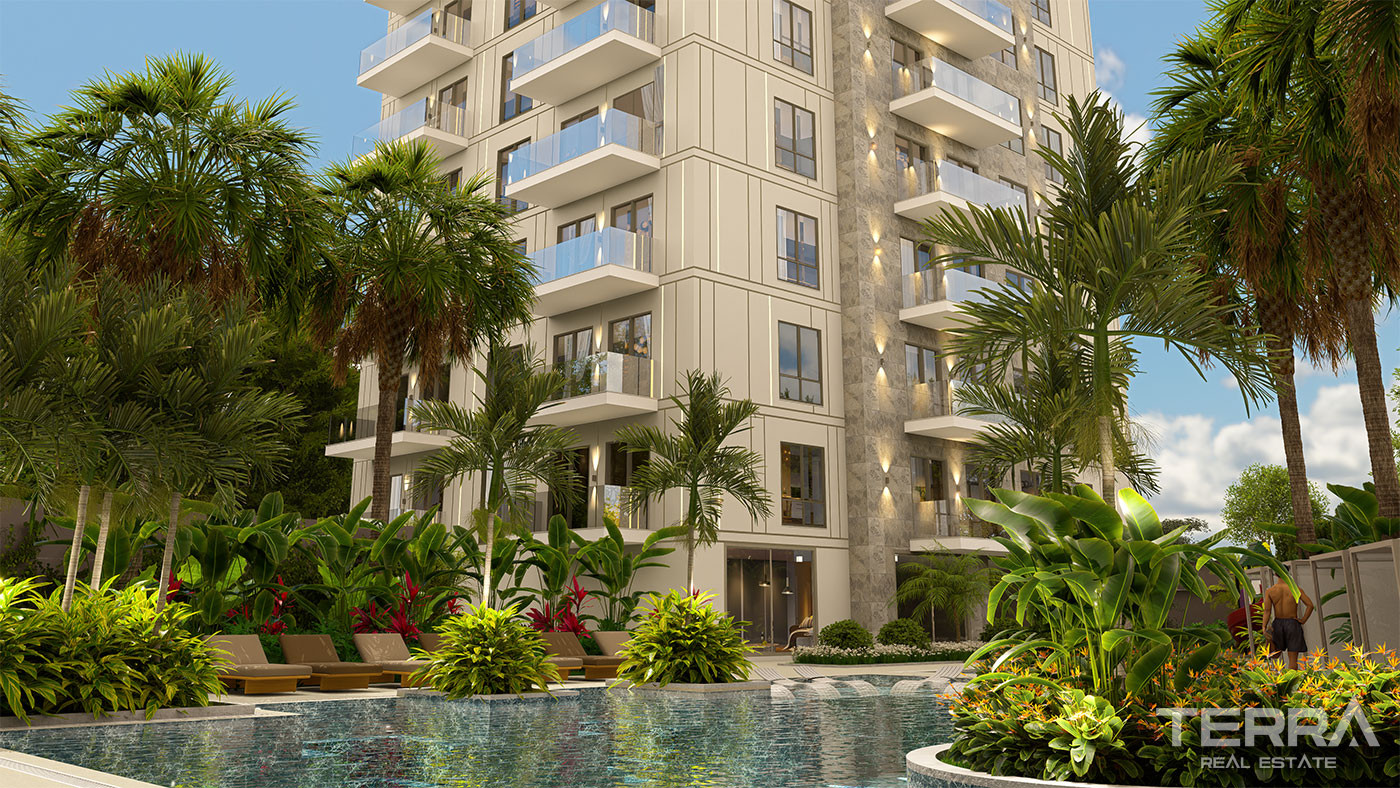Luxury Apartments for Sale Near Cleopatra Beach in Alanya, Turkey - 117174