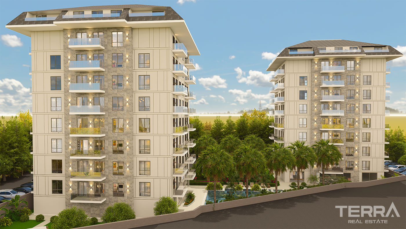 Luxury Apartments for Sale Near Cleopatra Beach in Alanya, Turkey - 117175
