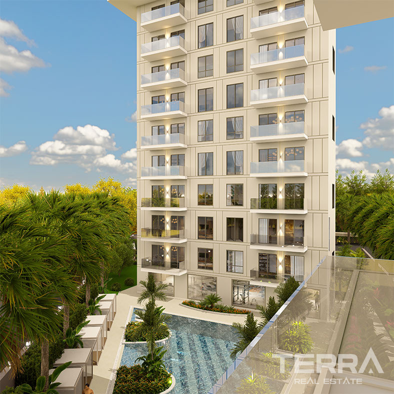 Luxury Apartments for Sale Near Cleopatra Beach in Alanya, Turkey - 117177