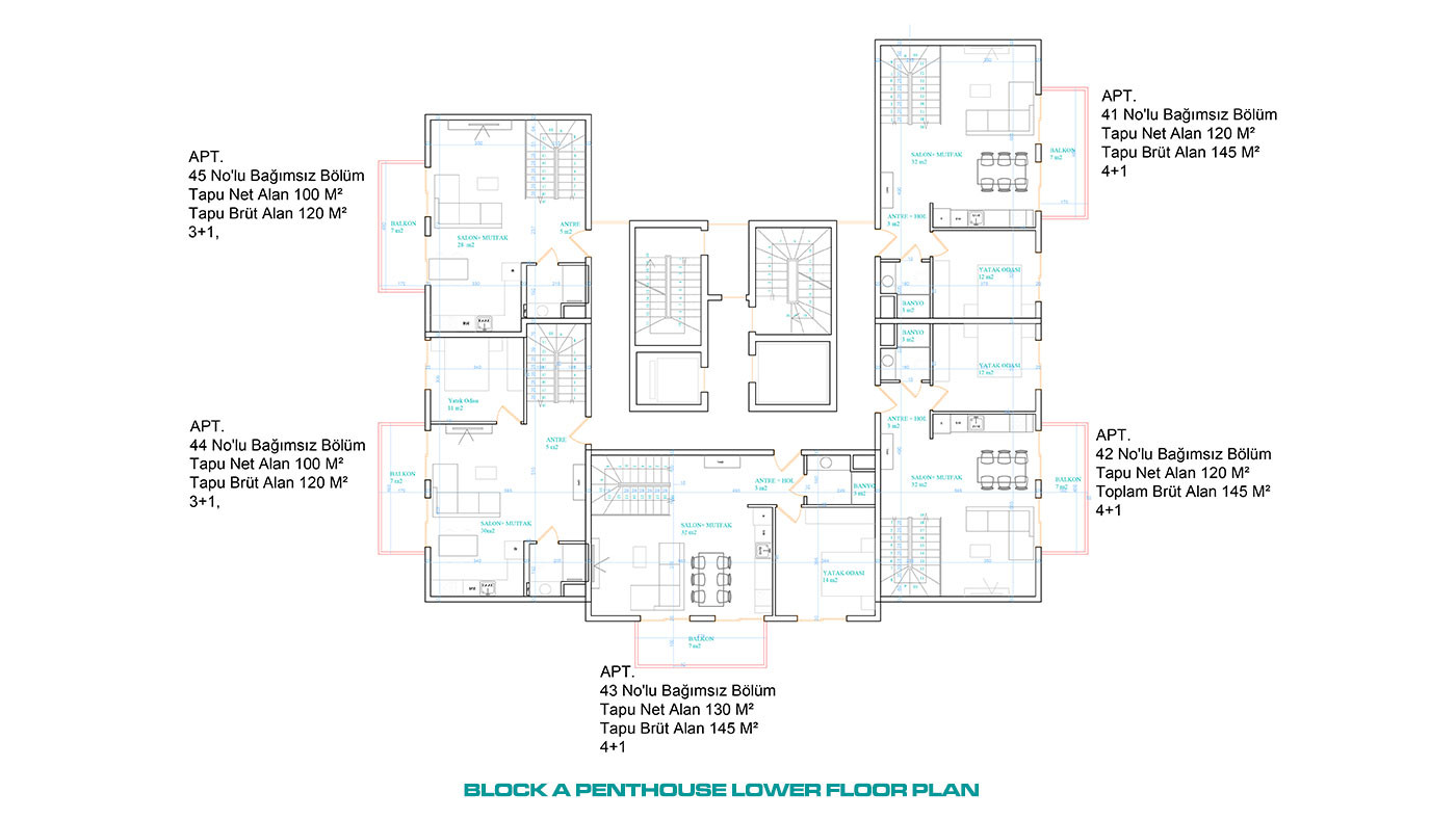 Luxury Apartments for Sale Near Cleopatra Beach in Alanya, Turkey - 117183