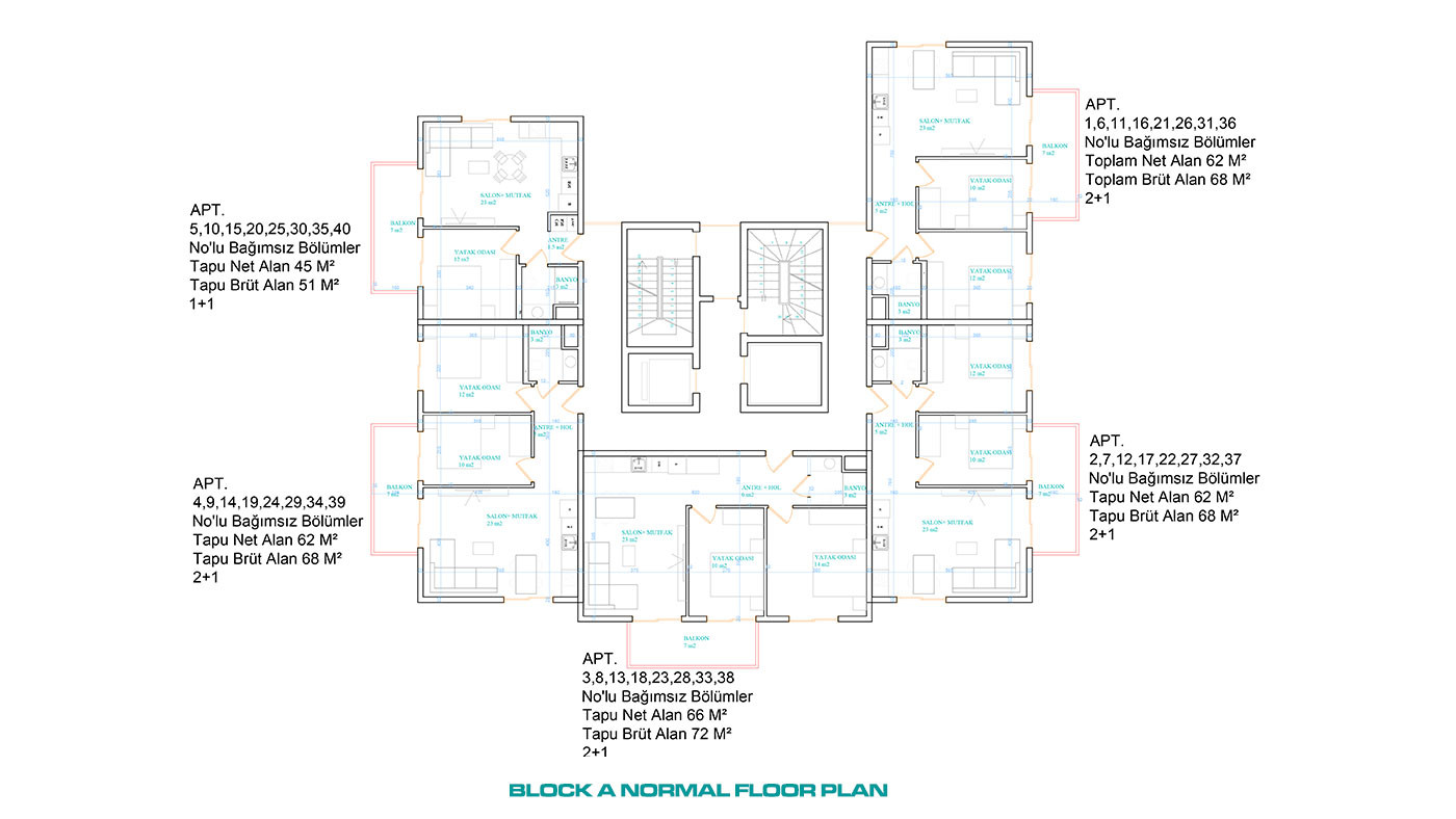 Luxury Apartments for Sale Near Cleopatra Beach in Alanya, Turkey - 117182