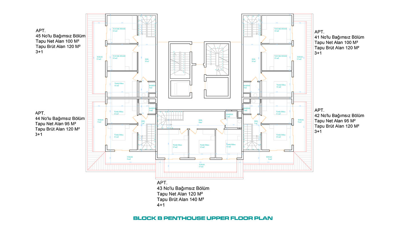 Luxury Apartments for Sale Near Cleopatra Beach in Alanya, Turkey - 117187