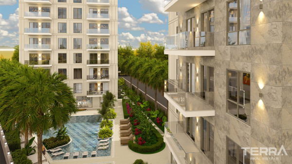 Luxury Apartments for Sale Near Cleopatra Beach in Alanya, Turkey