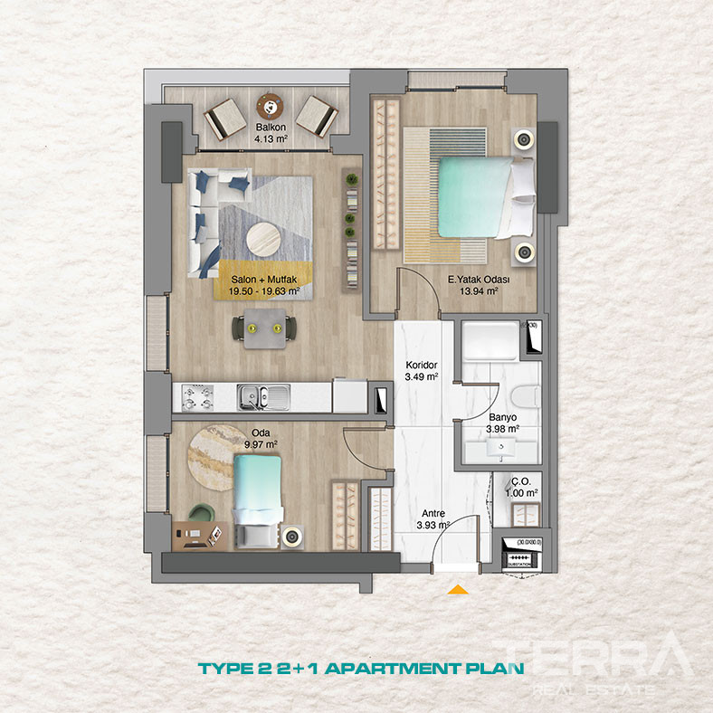 Apartments for Sale in Istanbul, Ümraniye, Turkey - 117195