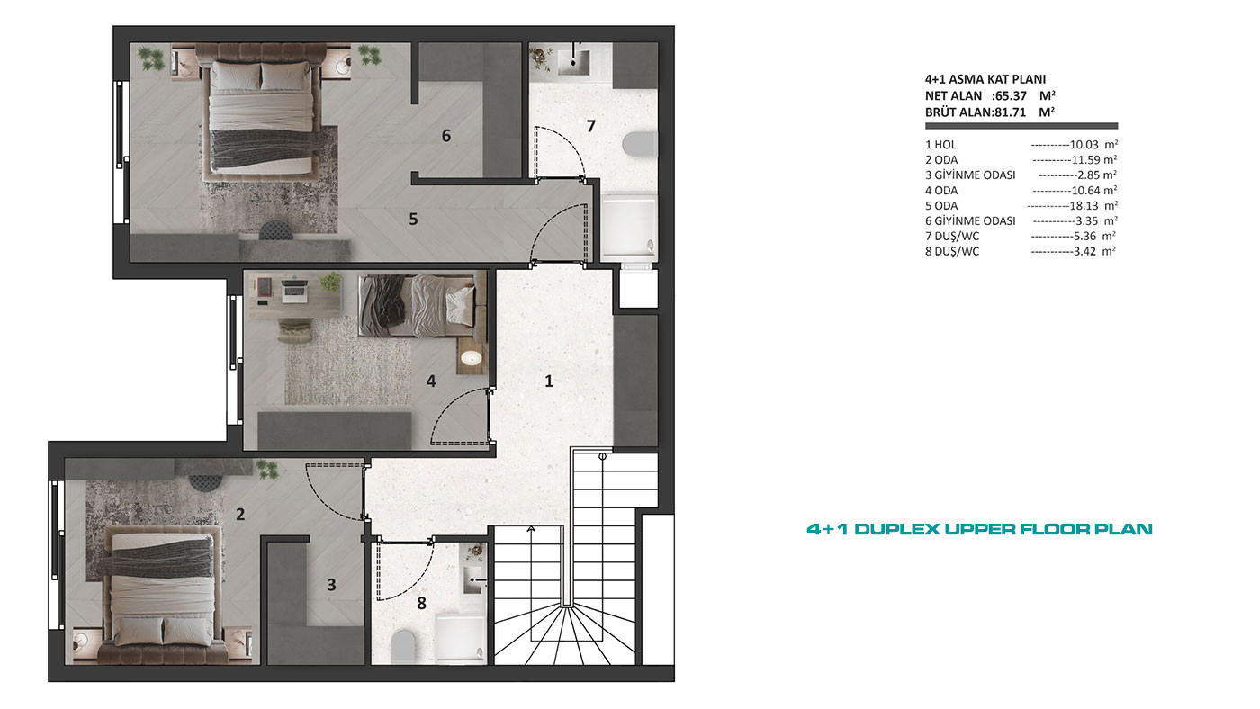 Exclusive Apartments for Sale in Altıntaş, Antalya, Turkey - 117202