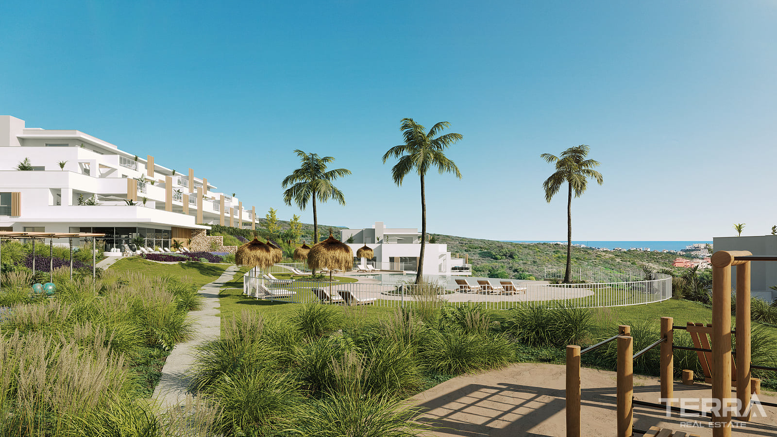 Casares'te Golf Sahasına Yakın Deniz Manzaralı Daireler - 117251