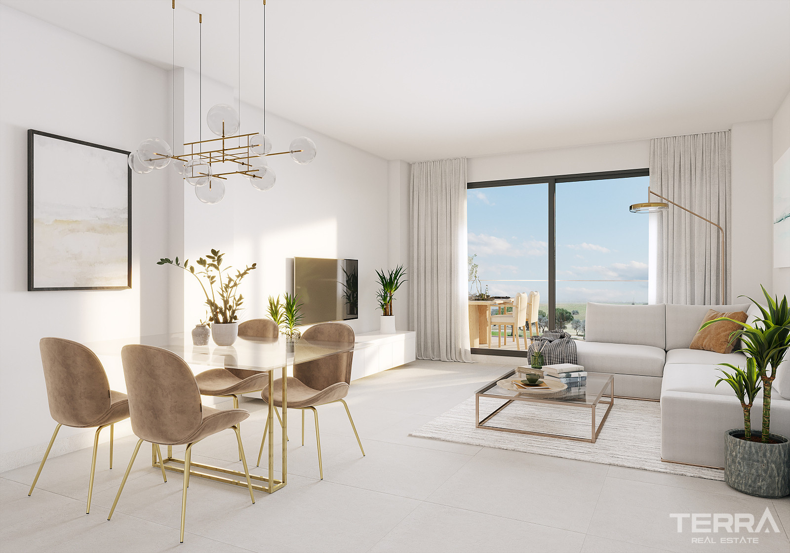 Casares'te Golf Sahasına Yakın Deniz Manzaralı Daireler - 117255