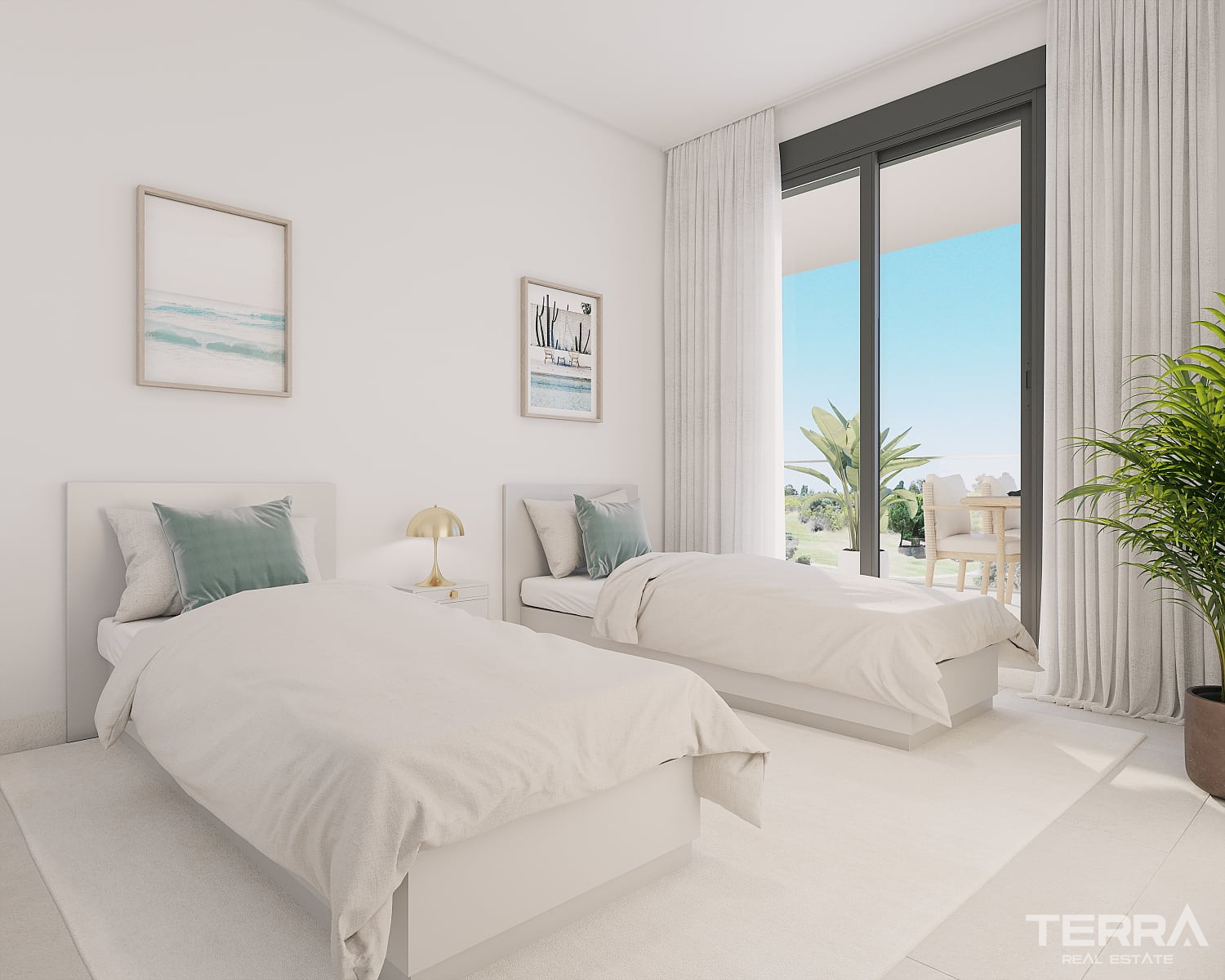 Casares'te Golf Sahasına Yakın Deniz Manzaralı Daireler - 117258