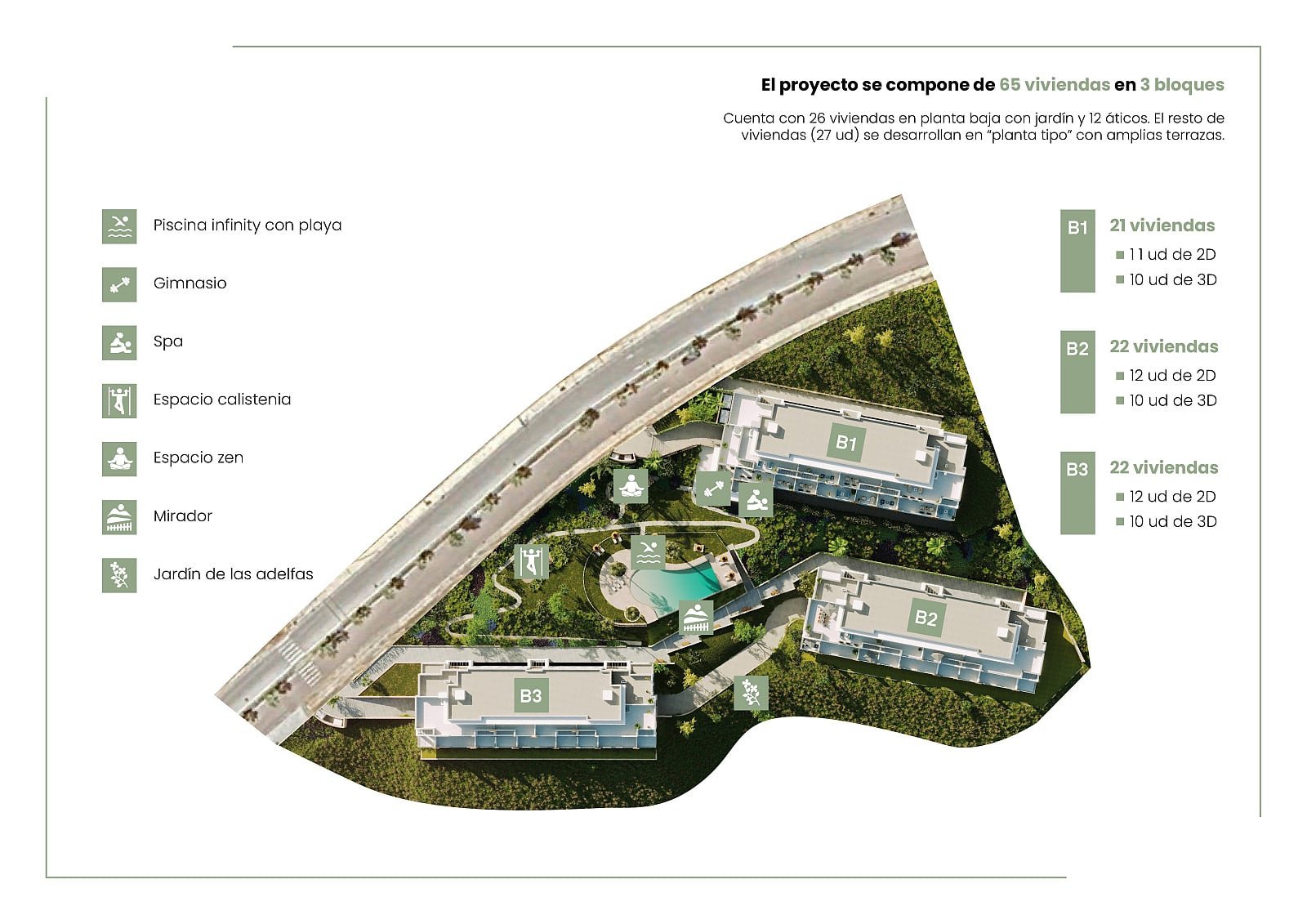 Casares'te Golf Sahasına Yakın Deniz Manzaralı Daireler - 117261