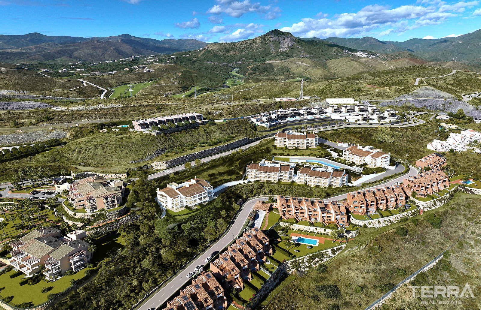 Benahavis’te Deniz Manzaralı Geniş Teraslı Sıfır Daireler - 117345