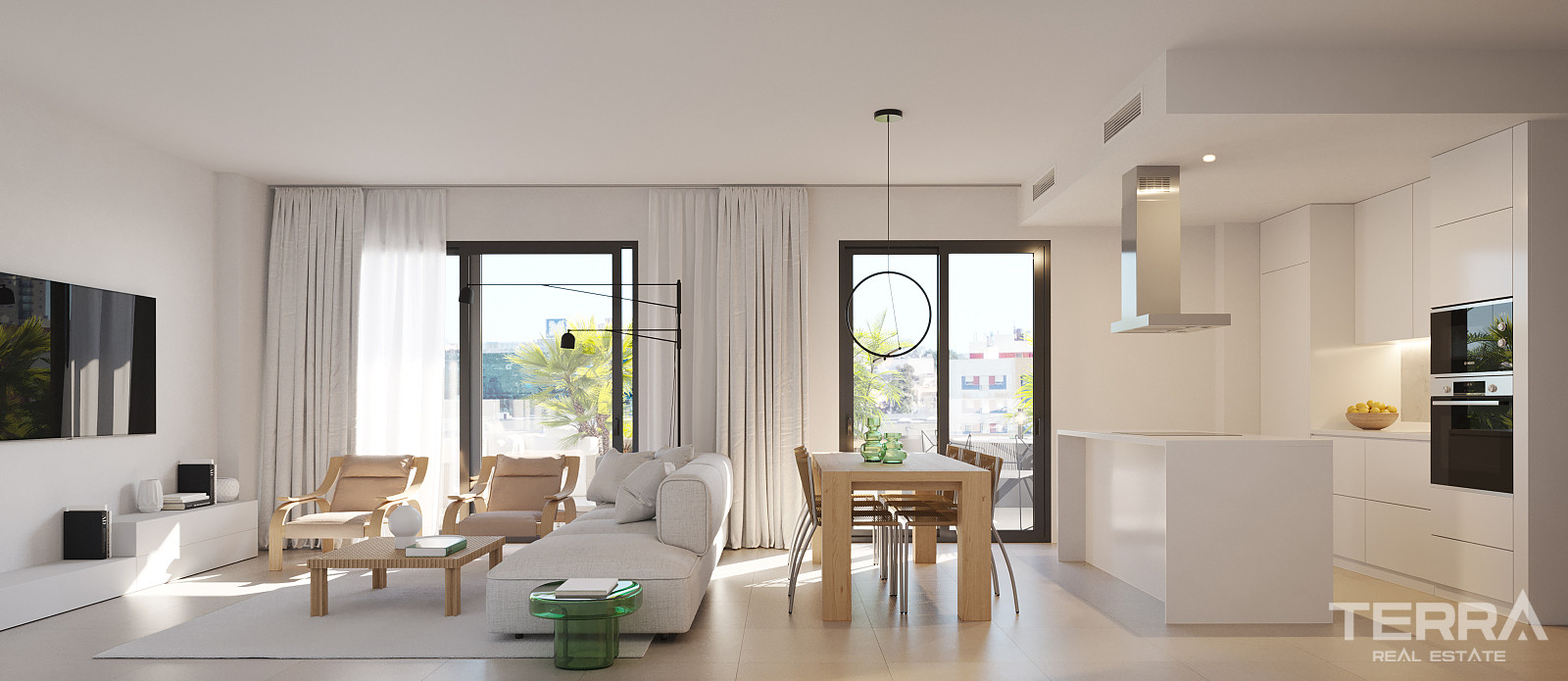 Апартаменты с видом на город в Михасе, Коста-дель-Соль - 117367