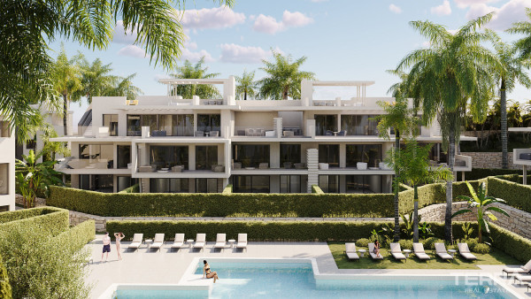 Estepona, Costa Del Sol’de Satılık Deniz Manzaralı Daireler