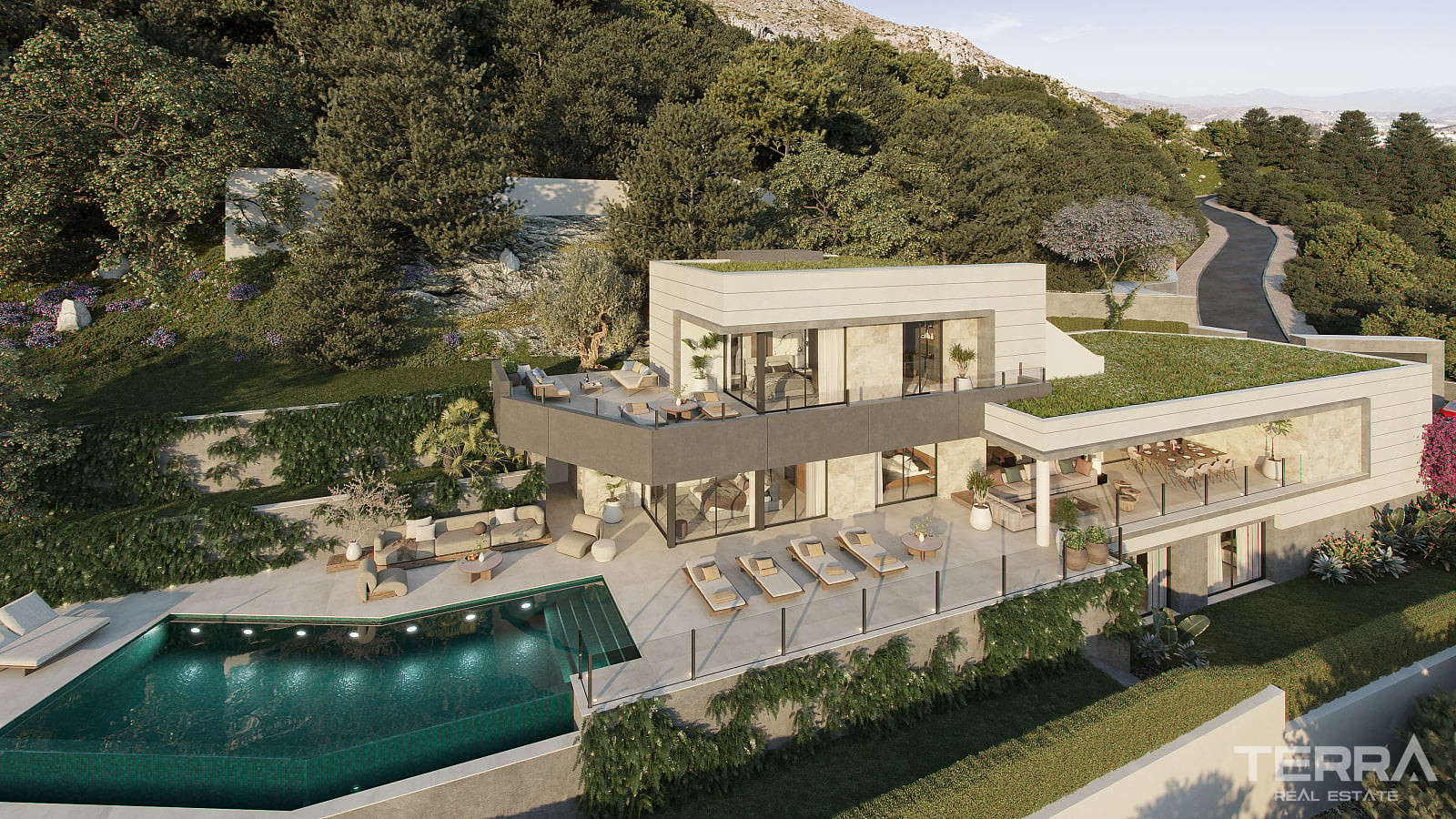 Malaga, Pinares De San Antón'da Satılık Müstakil Villalar - 117435
