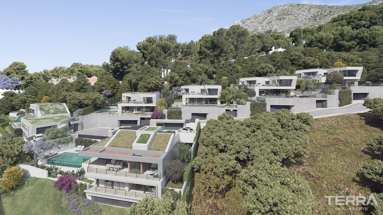 Malaga, Pinares De San Antón'da Satılık Müstakil Villalar - 117438