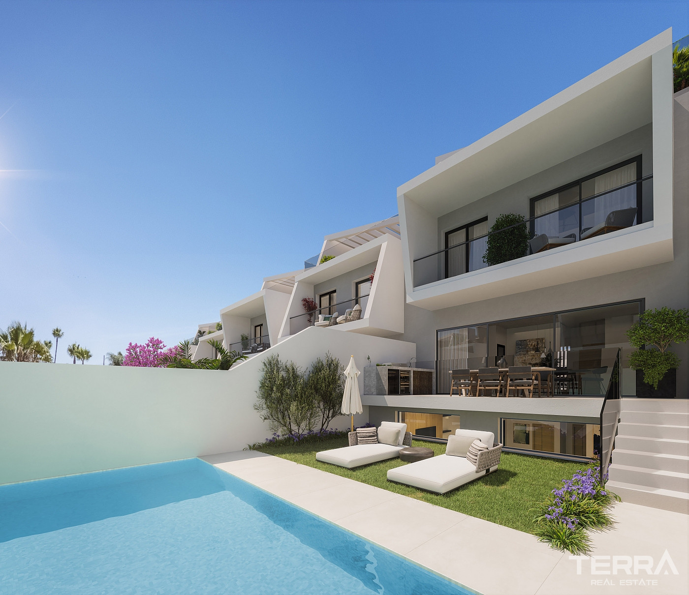 Estepona, Costa Del Sol'da Satılık Yarı Müstakil Evler - 117502