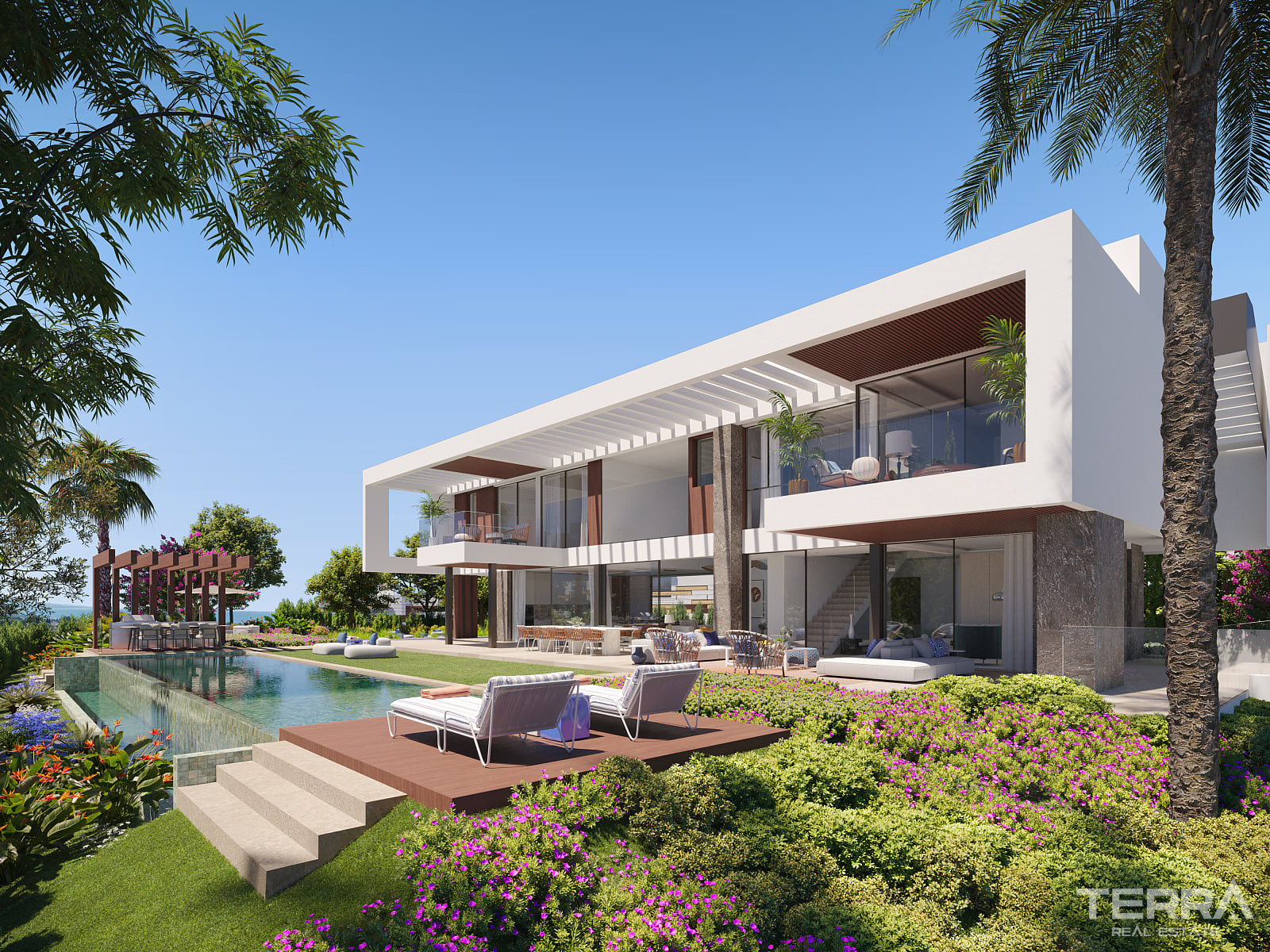 Marbella'da Özel Havuzlu Satılık Müstakil Villalar - 117512
