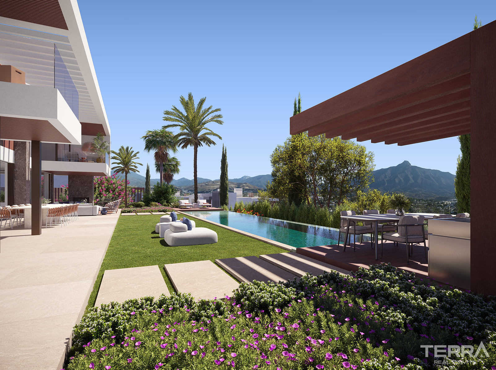 Marbella'da Özel Havuzlu Satılık Müstakil Villalar - 117513