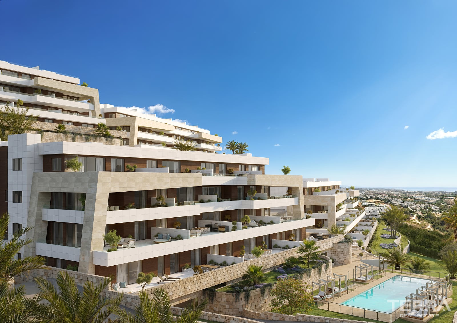Sea View Apartments for Sale in Estepona, Costa del Sol - 117528